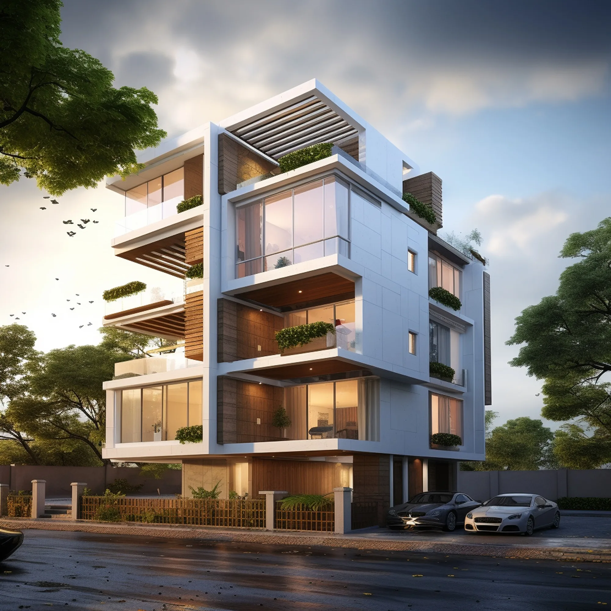Smart home illustration
